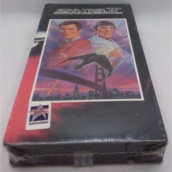 Star Trek IV The Voyage Home VHS Factory Sealed Paramount Watermarks - Picture 7 of 12